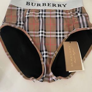 Burberry swimsuit bottoms